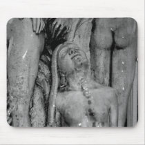 Naked Ladies Water Feature Mouse Pad