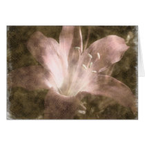 Naked lady lily - Card