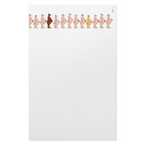 naked men stationery