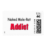Naked Mole-Rat Addict Stamps