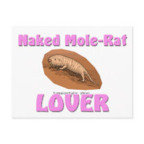 Naked Mole-Rat Lover Postcard