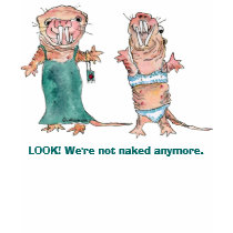 Naked Mole Rats Dressed Up T-shirt Apparel