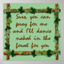 Naked Pagan Dance Print