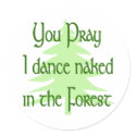 Naked Pagan stickers by orsobear Naked Pagan stickers