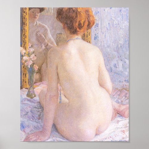 Naked Woman (reflections)in Poster