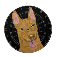 Nala - custom artwork by Mikel Miller Dartboard