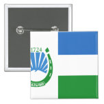 Nalchik, Russia flag Buttons