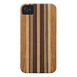 Nalu Lua Faux Koa Wood Surfboard iPhone 4 Cases