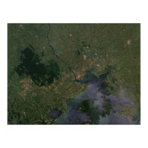 Nalubaale Dam, Uganda - Sat View posters by KiDAcE Nalubaale Dam, Uganda - Sat View posters