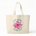 Nam Myoho Renge Kyo with Lotus Flower Design bags