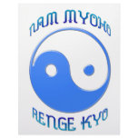 'Nam Myoho Renge Kyo' Yin &amp; Yang Buddhism Personalized Letterhead