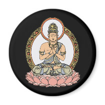 Namaskara Mudra Buddha magnets by BuddhaGifts Namaskara Mudra Buddha magnets