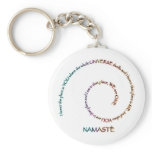 Namaste and its Meaning Key Chain
