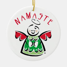 Namaste Angel Ornament