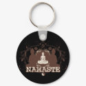 Namaste Buddha keychains by BuddhaGifts Namaste Buddha keychains