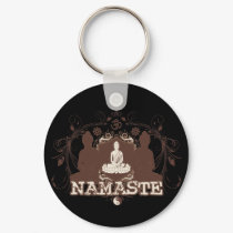Namaste Buddha keychains by BuddhaGifts Namaste Buddha keychains