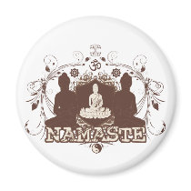 Namaste Buddha magnets