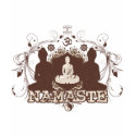 Namaste Buddha t-shirts by BuddhaGifts Namaste Buddha t-shirts