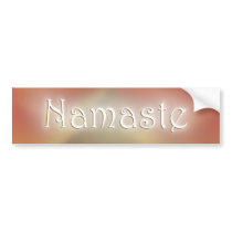 Namaste Bumper Stickers