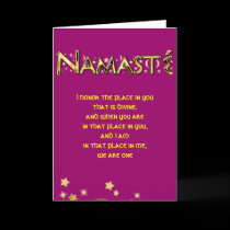 Namasté cards