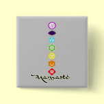 Namaste Chakras Button buttons