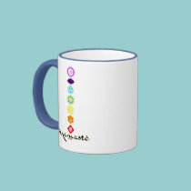 Namaste Chakras Mug by Jessie_M Namaste Chakras Mug
