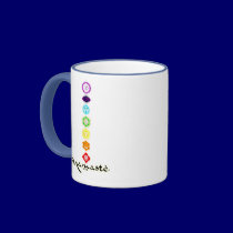 Namaste Chakras Mug by Jessie_M Namaste Chakras Mug