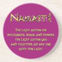 Namasté coasters