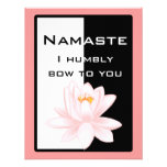Namaste - I humbly bow to you Announcements