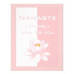 Namaste - I humbly bow to you (pink) Invites