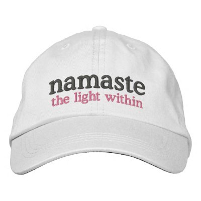 Namaste la luz dentro gorra de beisbol Namaste la luz dentro gorra de beisbol