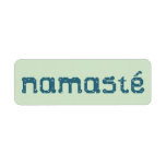Namaste Label Stickers