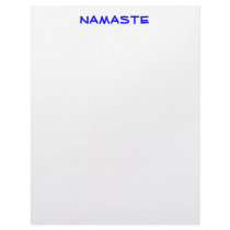 NAMASTE PERSONALIZED LETTERHEAD