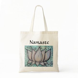 namaste lotus bag