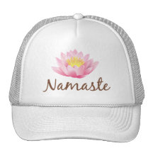 Namaste Lotus Flower Yoga Hats