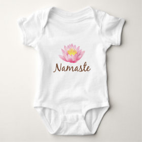 Namaste Lotus Flower Yoga Tshirts