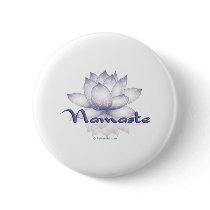 Namaste Lotus Lavender Buttons