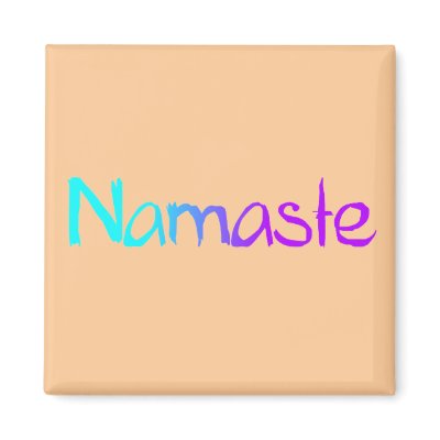 Namaste magnet by joacreations