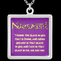 Namasté necklaces