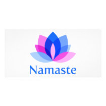 NAMASTE PERSONALIZED PHOTO CARD