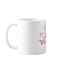 Namaste Pink Lotus Mugs