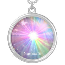 Namaste rainbow necklace necklaces