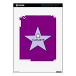 Namaste Stars on Purple Skin For iPad 3