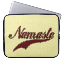 Namaste Stylish Red Burgundy Laptop Sleeve