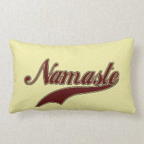 Namaste Stylish Red Burgundy Pillow