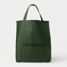 Namaste Teal Bag