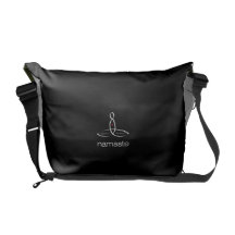 Namaste - White Regular style Commuter Bags