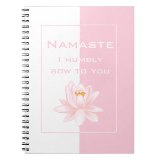 Namaste with Om symbol