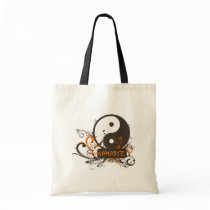 Namaste Yin Yang Tote Bags