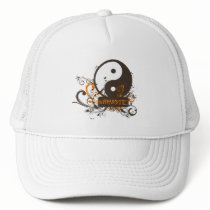 Namaste Yin Yang Trucker Hats